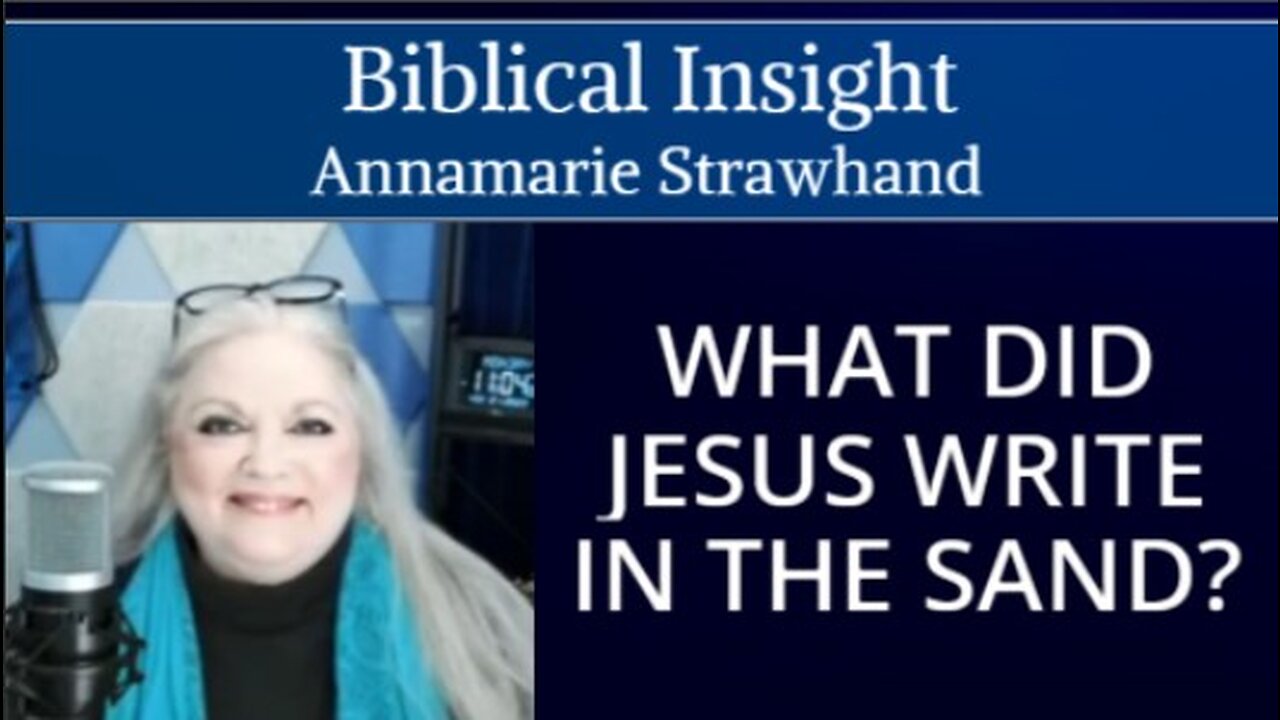 Biblical Insight: What Did Jesus Write in The Sand?