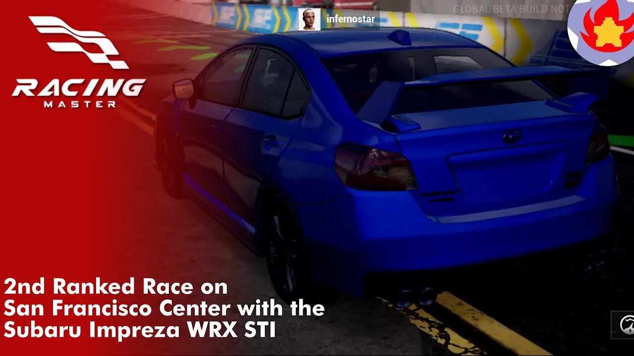 2nd Ranked Race on San Francisco Center with the Subaru Impreza WRX STI | Racing Master