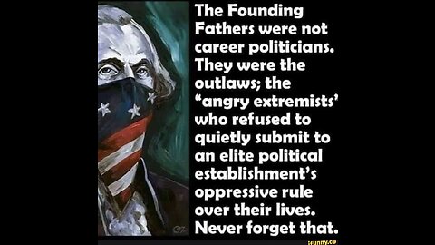 are founding fathers were Outlaws