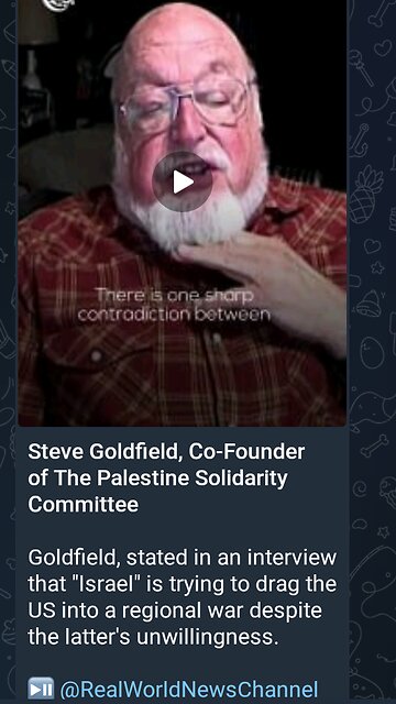 News Shorts: Co-Founder of Palestine Solidarity talks War