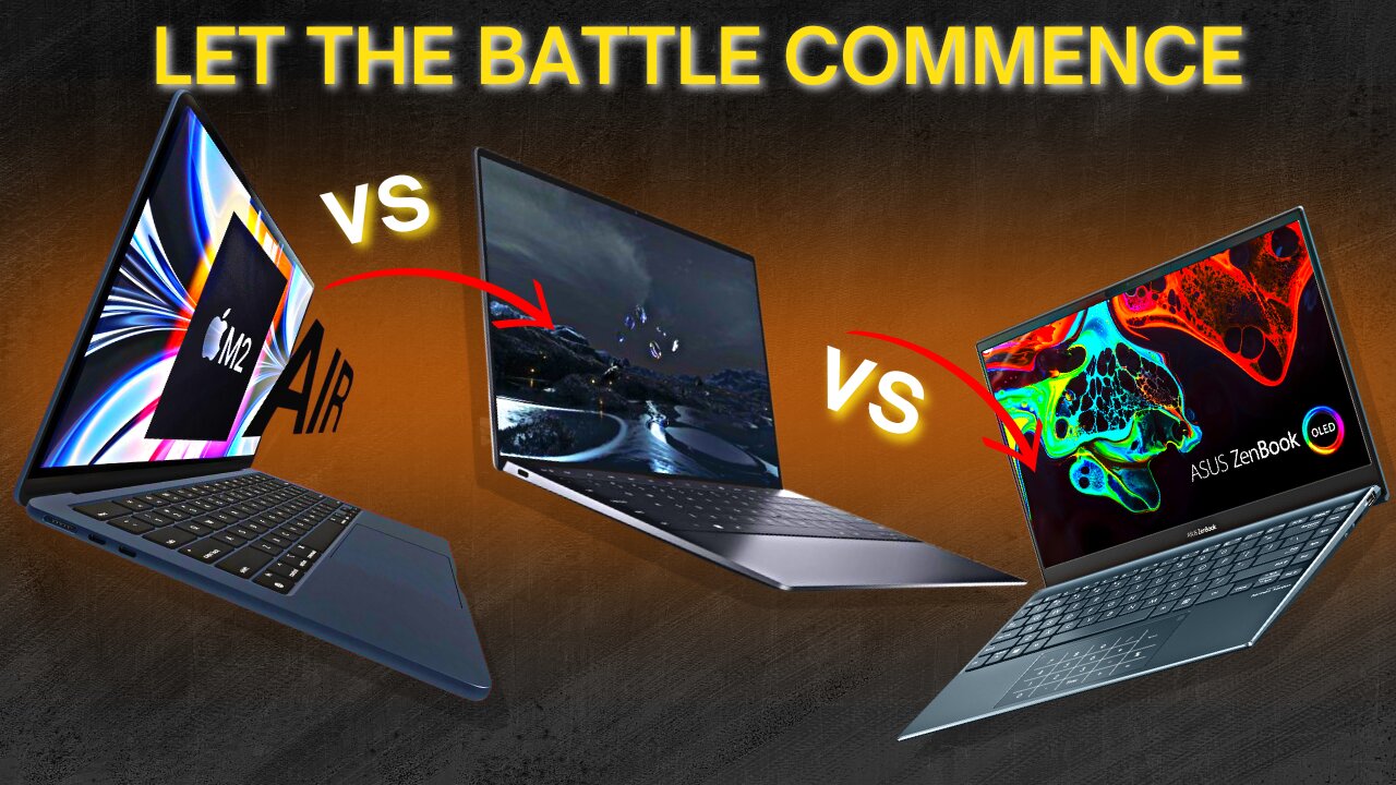 The MacBook Air M2 vs Asus Zenbook 13 vs Dell XPS 13: Which One is Right for You?