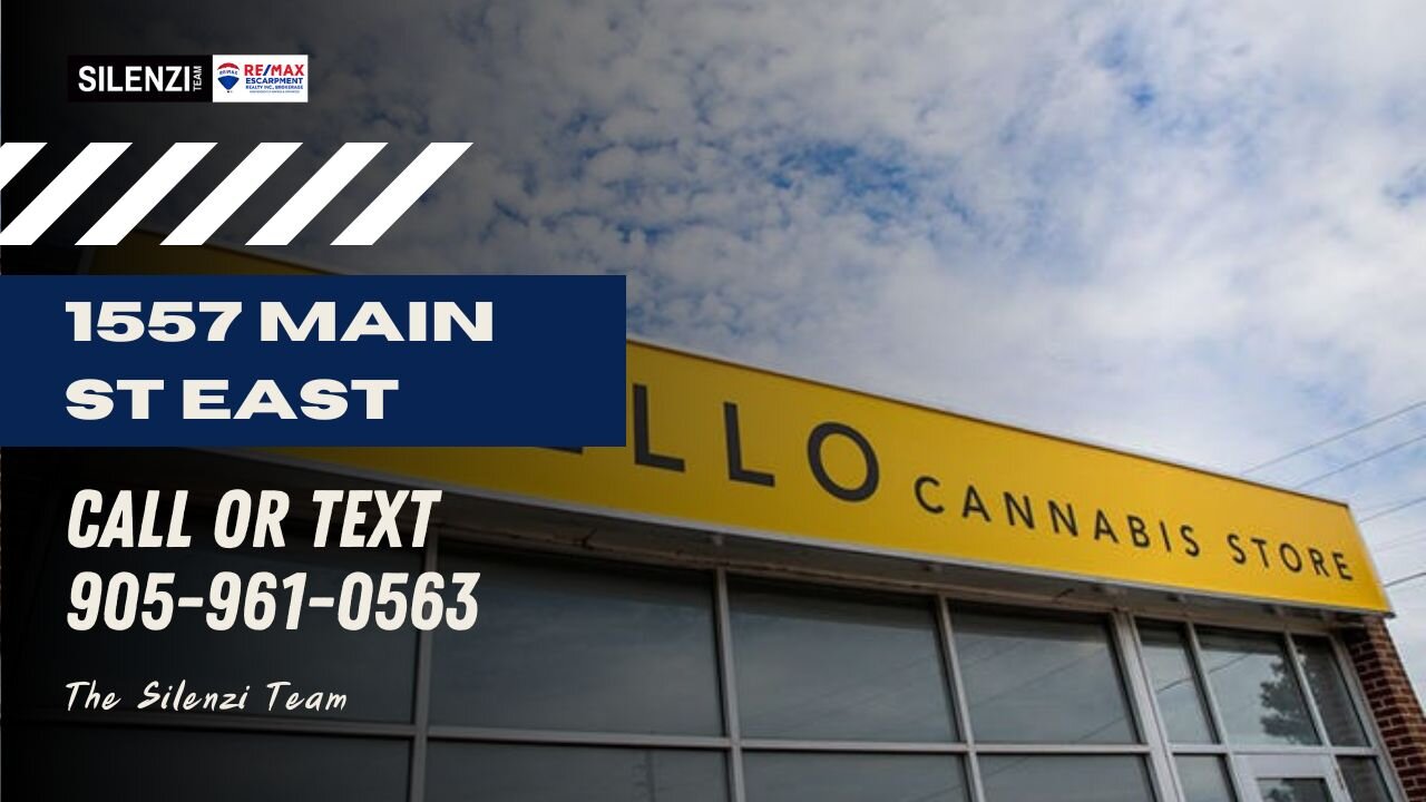 🚨FOR LEASE🚨 💥Cannabis Business in 1557 Main St East💥