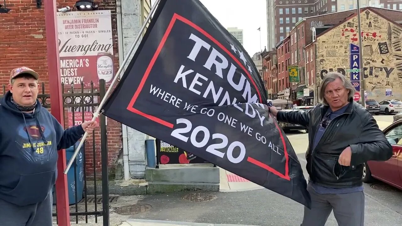 Jfk jr flag from Utah and South Carolina to Philadelphia PA