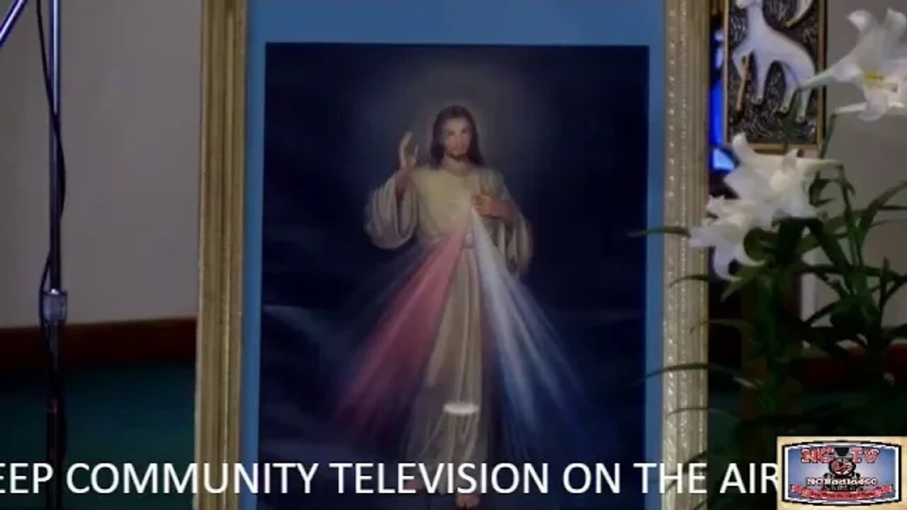 NCTV45 CATHOLIC MASS FROM HOLY SPIRIT PARISH Second Sunday of Easter & Divine Mercy Sunday & Chaplet