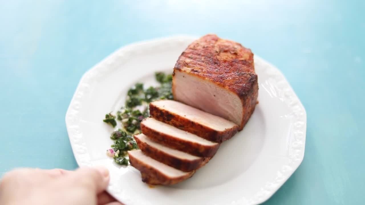 Skillet Pork Chops | At Home with Shay