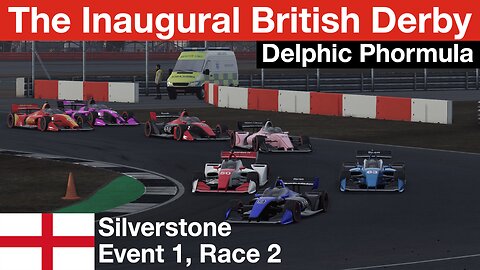 The Inaugural British Derby from Silverstone・Race 2・Phormula on AMS2