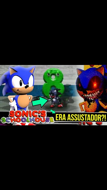 JOGO da ESCOLA ASSOMBRADA do SONIC ?! | Sonic's Splatterhouse #shorts