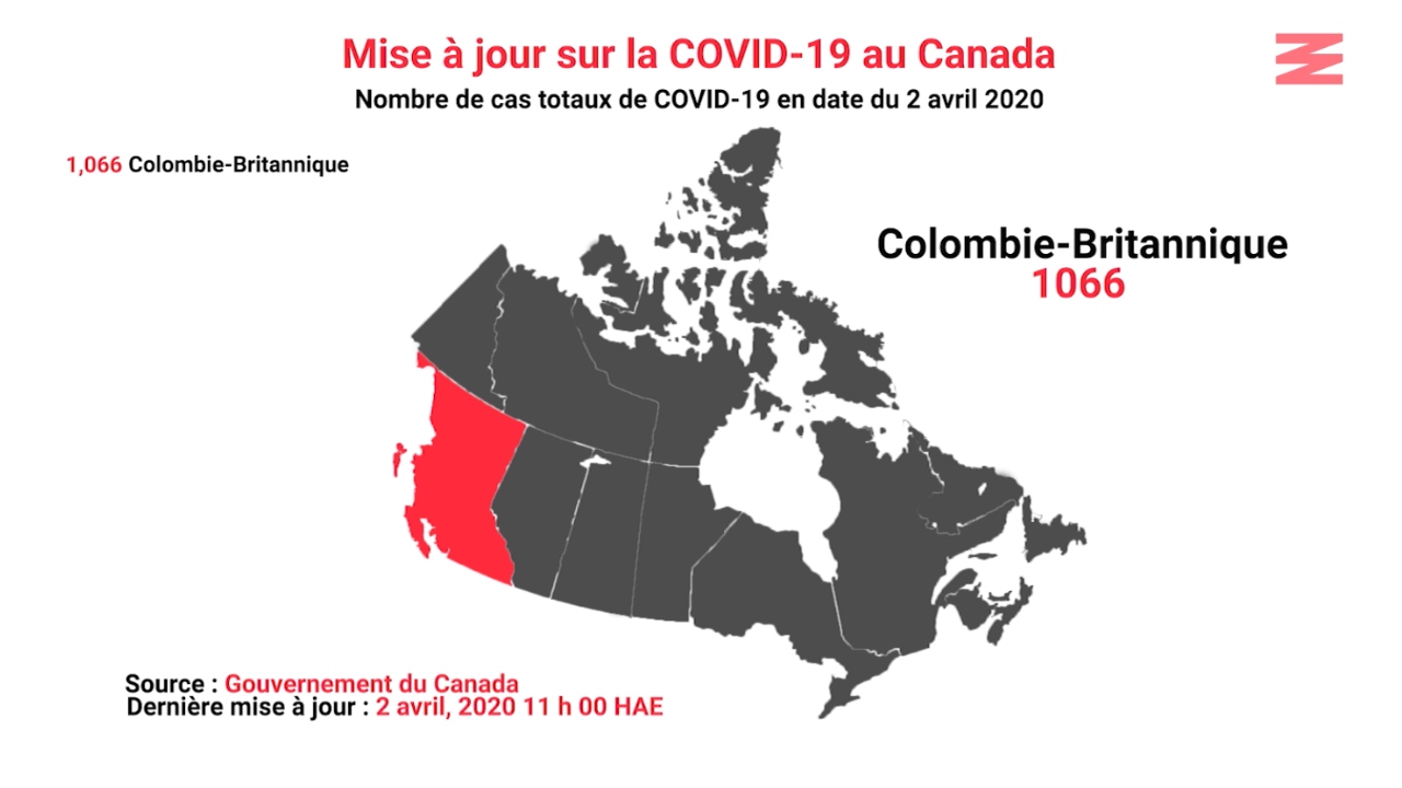 Les cas de COVID-19 au Canada : Ce que tu dois savoir en ce 2 avril