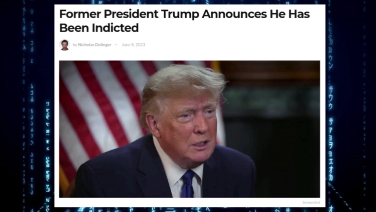 TRUMP HAS BEEN INDICTED