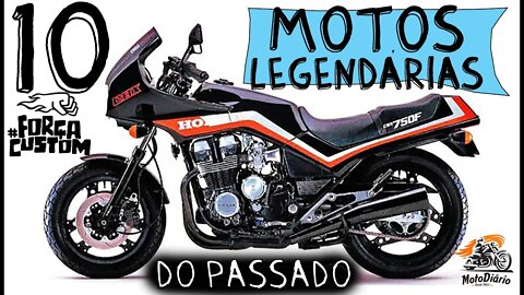 10 motos Legendárias do passado: Túnel do Tempo