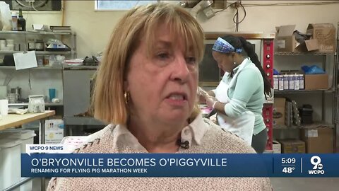 O'bryonville who? Cincinnati neighborhood becomes O'Piggyville this week