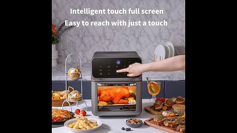 “Save Big on the 10L Electric Air Fryer: Oil-Free Cooking with 360° Convection - Now 73% Off!”