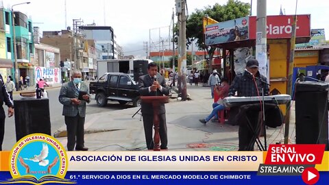 61.° SERVICIO A DIOS EN EL MERCADO MODELO DE CHIMBOTE