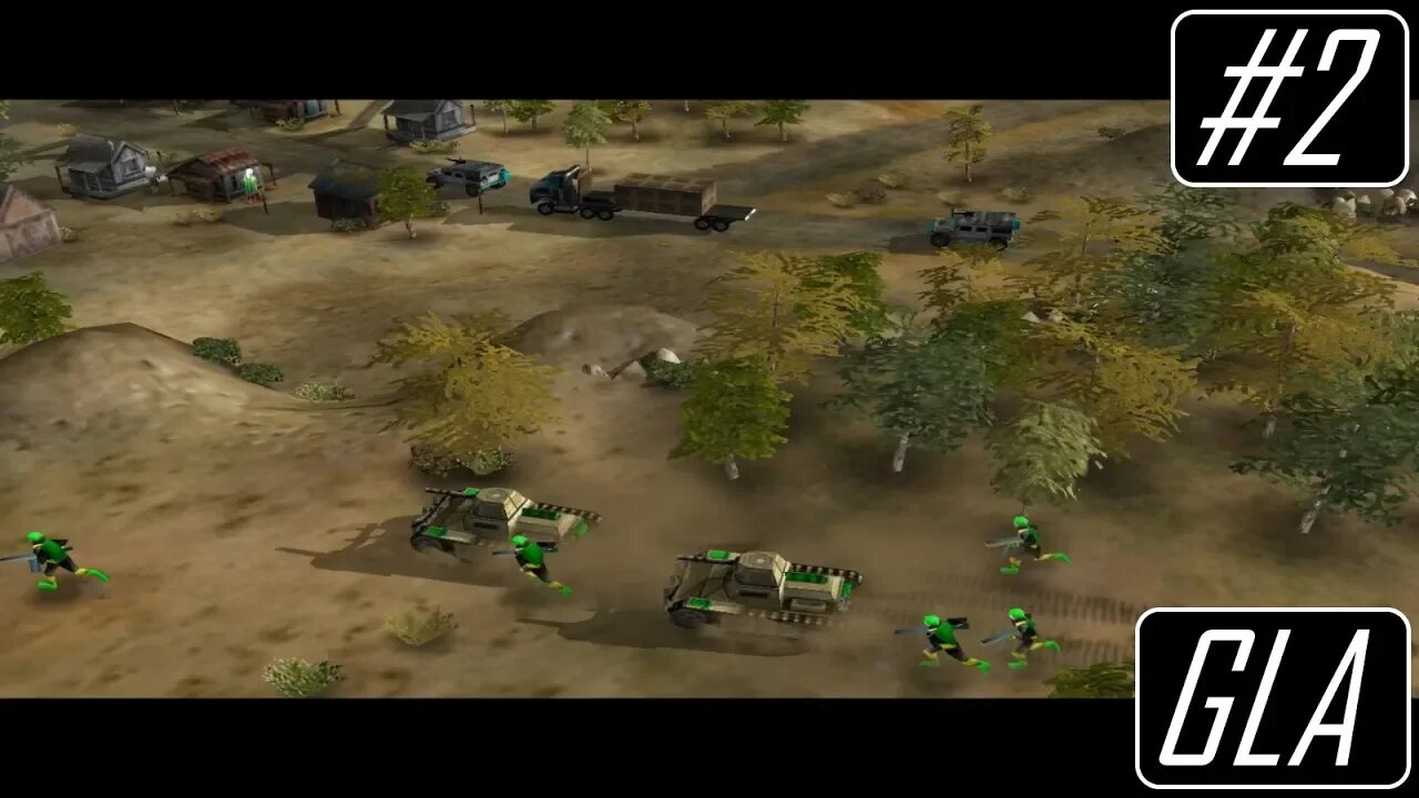 Aid Supplies Drop Zone - Command and Conquer: Generals - GLA Campaign #2