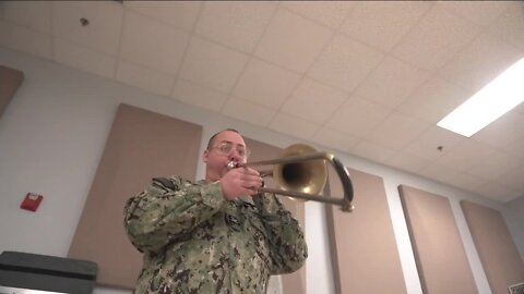 Florida sailor shows how the Navy band builds relationships, heals communities
