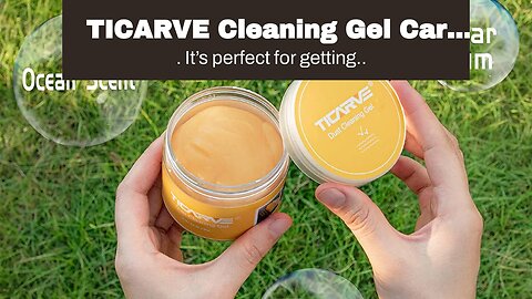 TICARVE Cleaning Gel Car Putty Car Clean Putty Gel Auto Tools Car Interior Cleaner Car Cleaner...