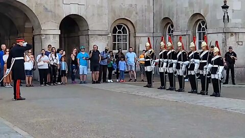 inspection foot shuffle 4 oclock #horseguardsparade