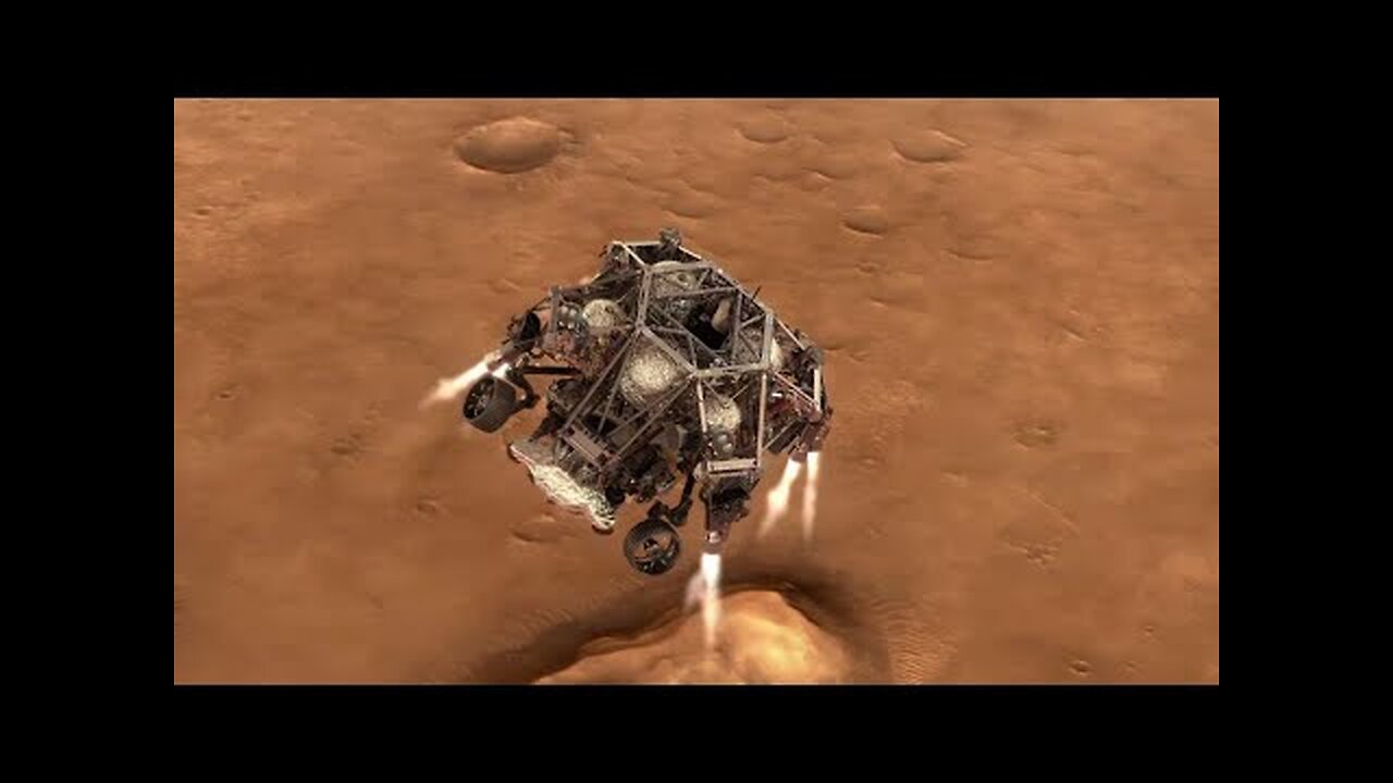 NASAs Mars 2020 Perseverance Rover Landing Animations