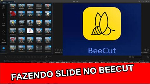 BeeCut - Como Fazer Slides (Transicoes) No Bee Cut - Edicao de videos -