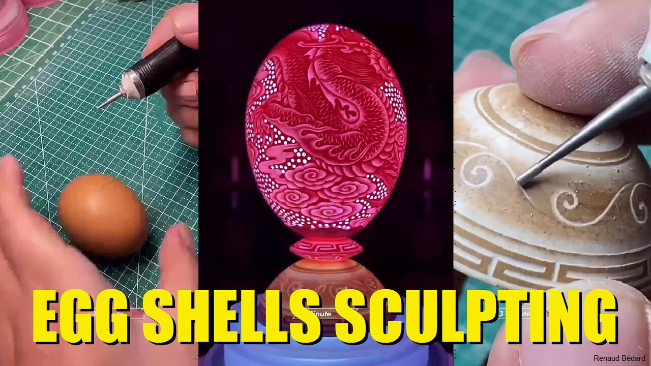 EGG SHELLS SCULPTING