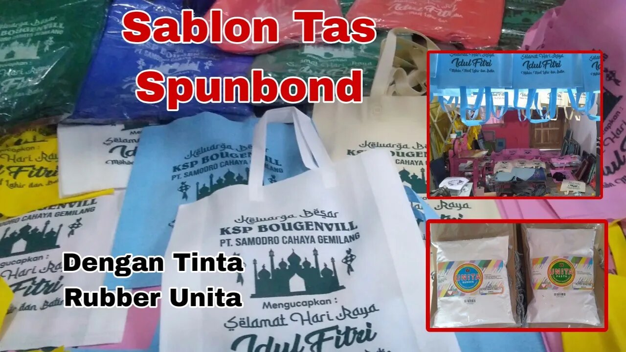 manual spunbond bag screen printing (How to manually screen print spunbond bags)