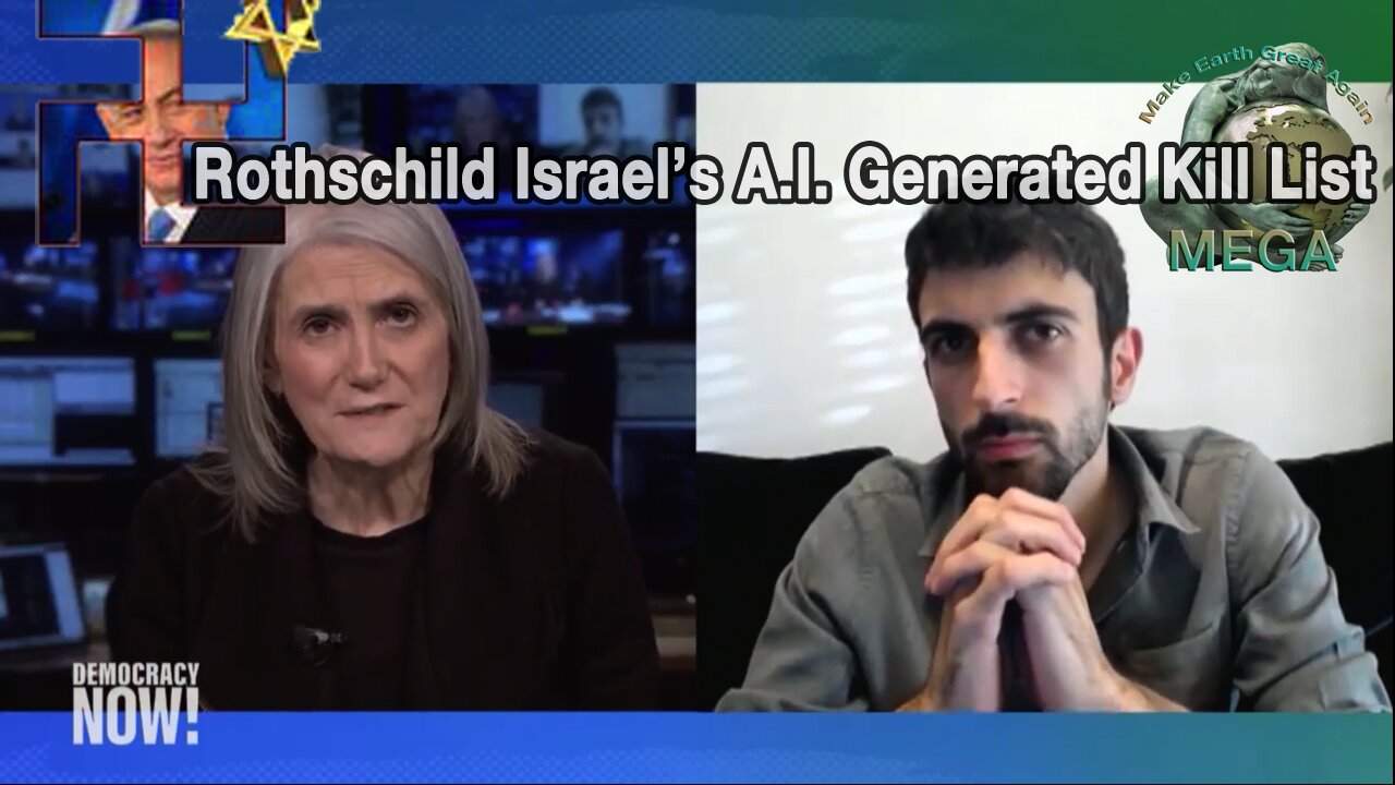 Lavender & Where's Daddy: How Rothschild Israel Used AI to Form Kill Lists & Bomb Palestinians in Their Homes