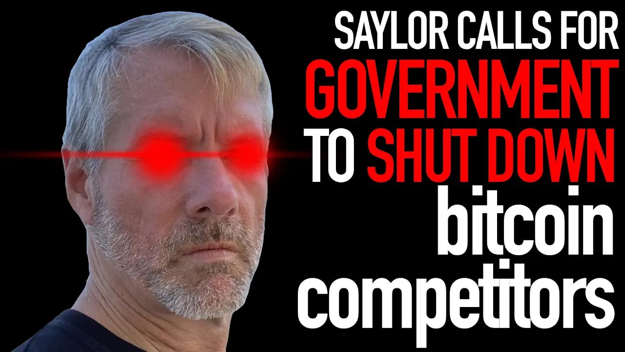 Bitcoin WHALE Wants Government to DESTROY The Crypto Industry and Here's Why...