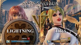 Lightning (Glytzy) VS Tira (Âmesang) (SoulCalibur VI — Xbox One Ranked)