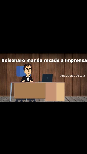 Bolsonaro manda recado a imprensa que apoia Lula #shorts