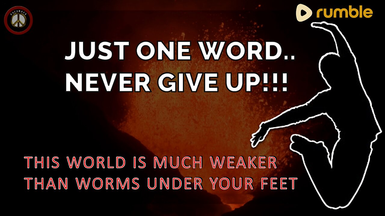 KEEP BURNING YOUR SPIRIT | UNTIL THIS WORLD IS Scorched AND CRUSHED UNDER YOUR FEET