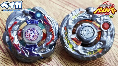 SAMURAI PEGASIS W105R2F vs SHINOBI SARAMANDA SW145SD - Metal Fight Beyblade Zero G メタルファイトベイブレード