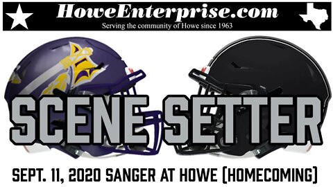 Howe Bulldogs vs. Sanger Indians scene setter, 9/11/2020