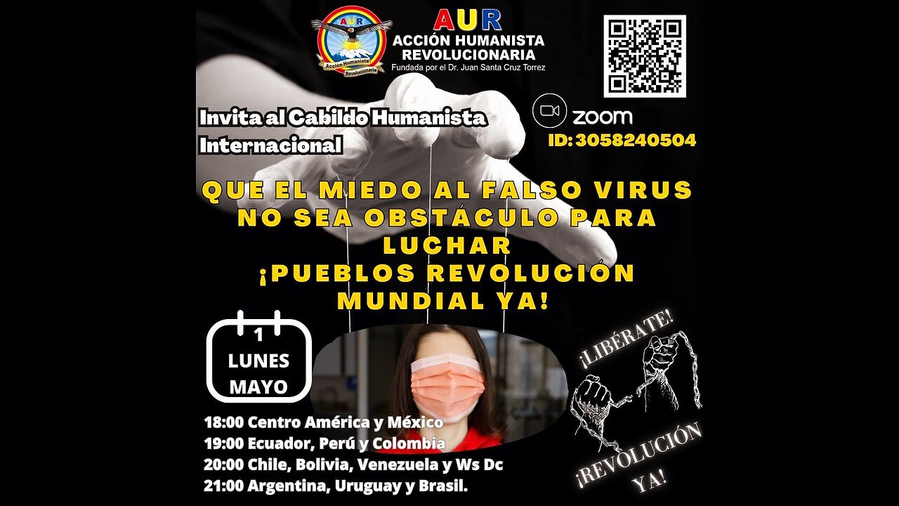 01-05-2023 Que el miedo al falso virus no sea obstáculo para luchar ¡PUEBLOS REVOLUCIÓN MUNDIAL YA!