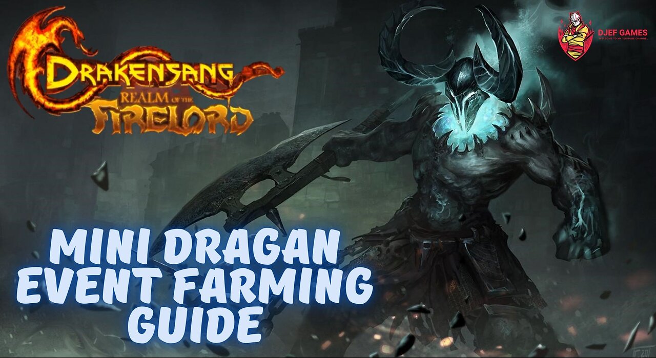 Drakensang Online, Mini Dragan Event Farming, Guide, Drakensang, Dso, mmorpg