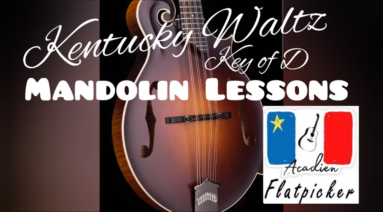 Mandolin Lesson - Kentucky Waltz