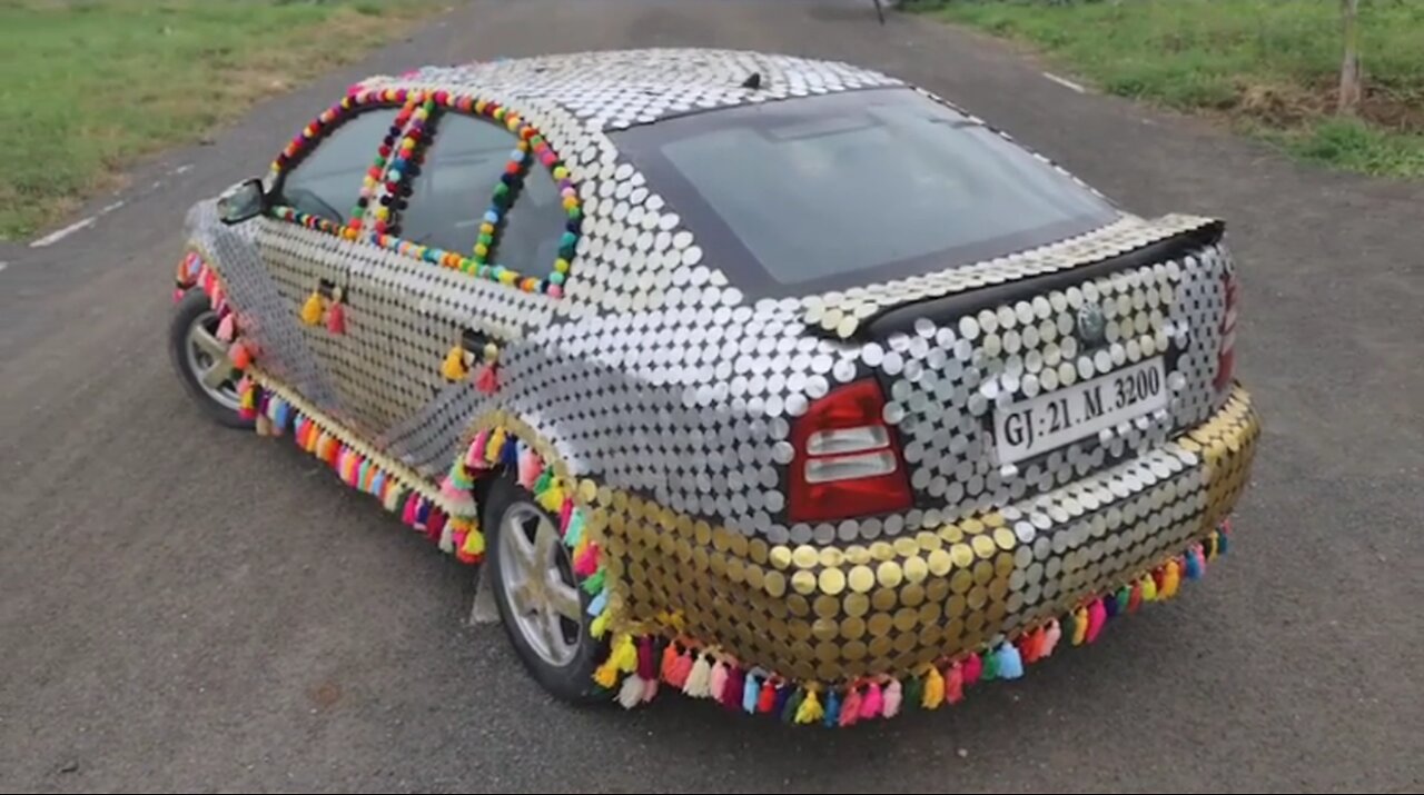 Car decore buitifull veiw
