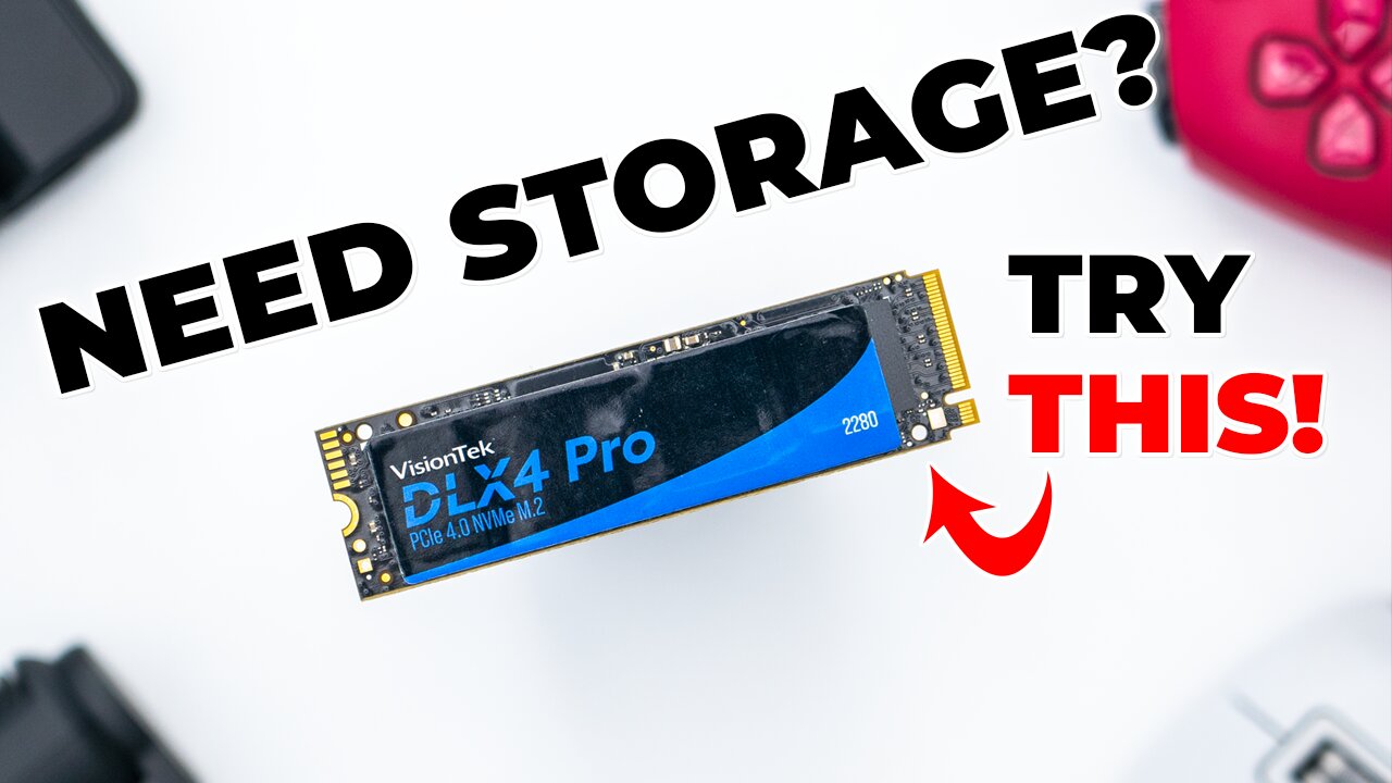 VisionTek DLX4 Pro NVMe Drive. Much BETTER Than Expected!