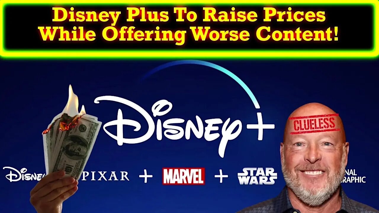 Disney Plus Price Tag Going Up! Too Bad It's Not Worth Your Time or Money!