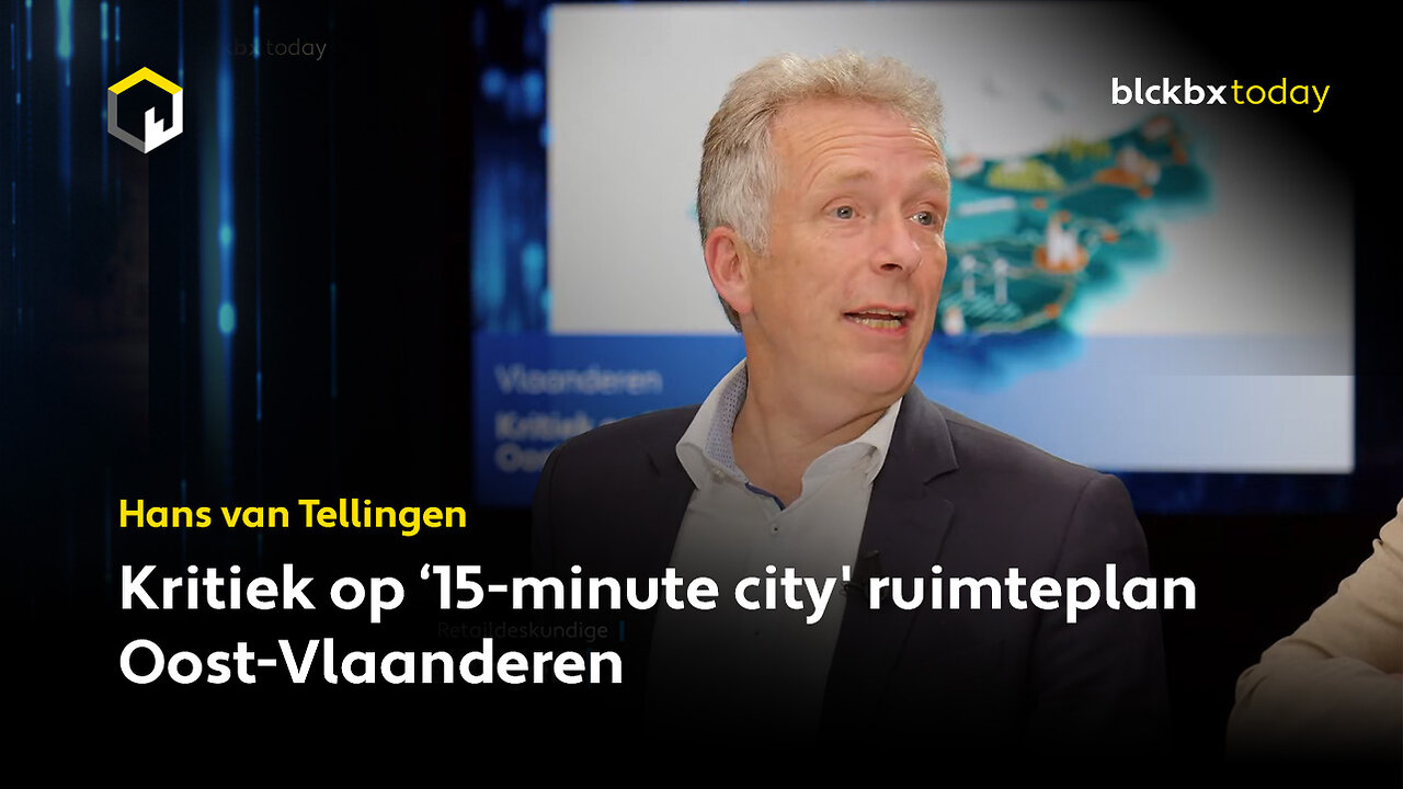 Kritiek op ‘15-minute city' ruimteplan Oost-Vlaanderen