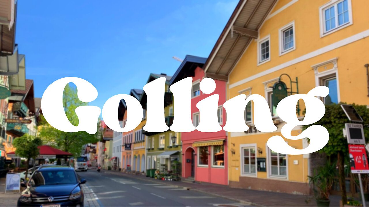 4K Walking in Golling, Austria|May 2023