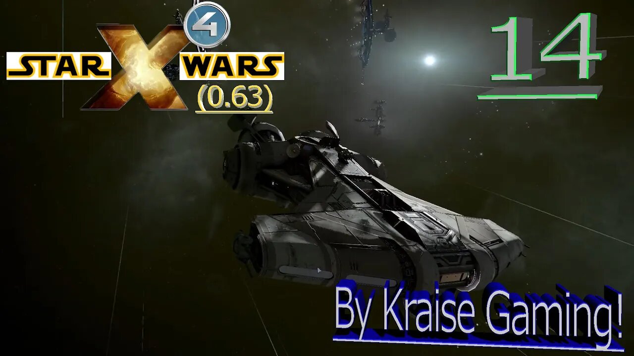 Ep:14 - Raids On The Black Sun! - X4 - Star Wars: Interworlds Mod 0.63 /w Music! - By Kraise Gaming!