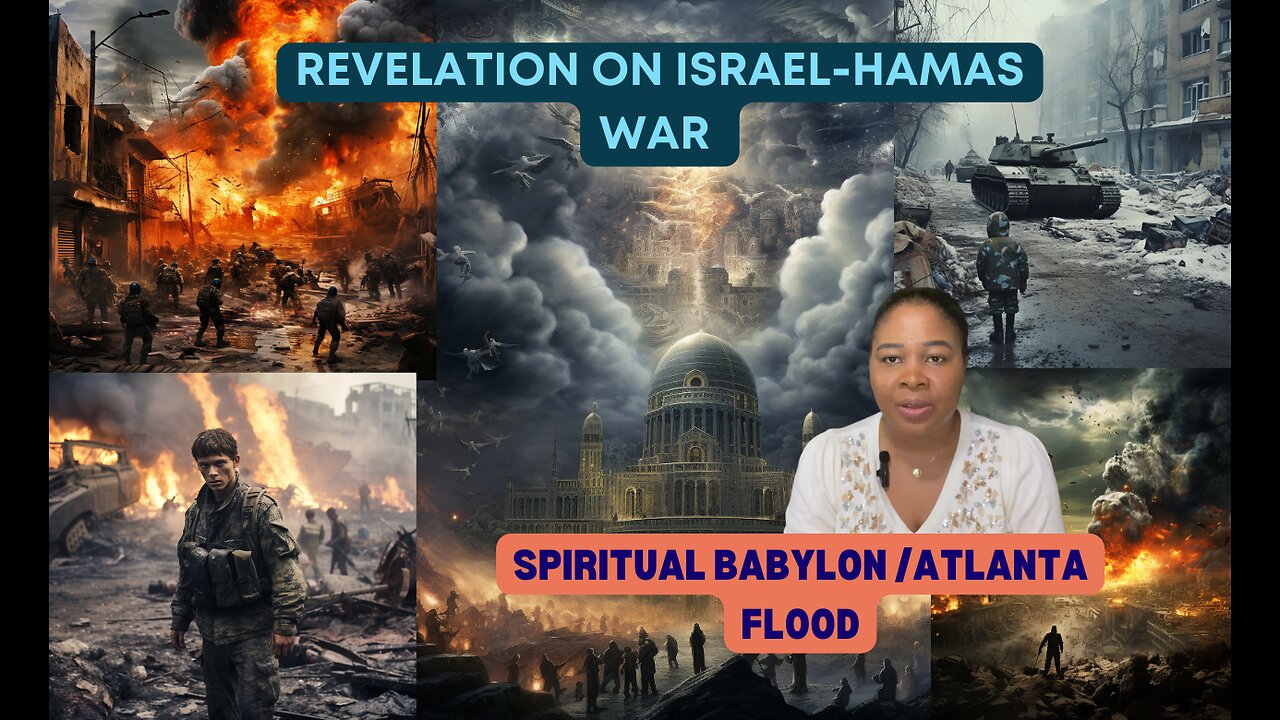 Hamas-Israel, Ukraine-Russia,Floods and Spiritual Babylon #hamaswar #ukrainewar #ATLANTA