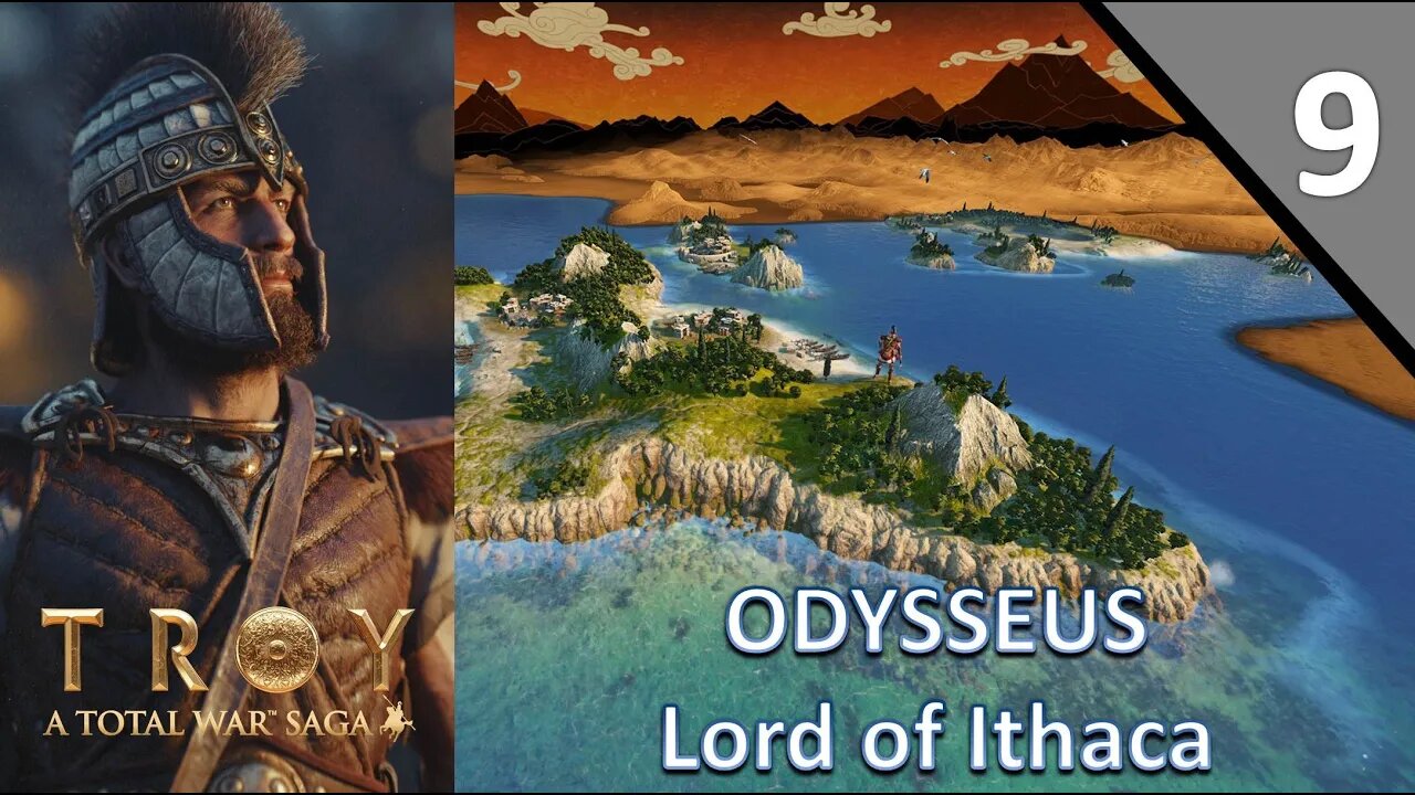 Total War Saga: Troy Live [legendary] l Odysseus [Ithica] l Part 9