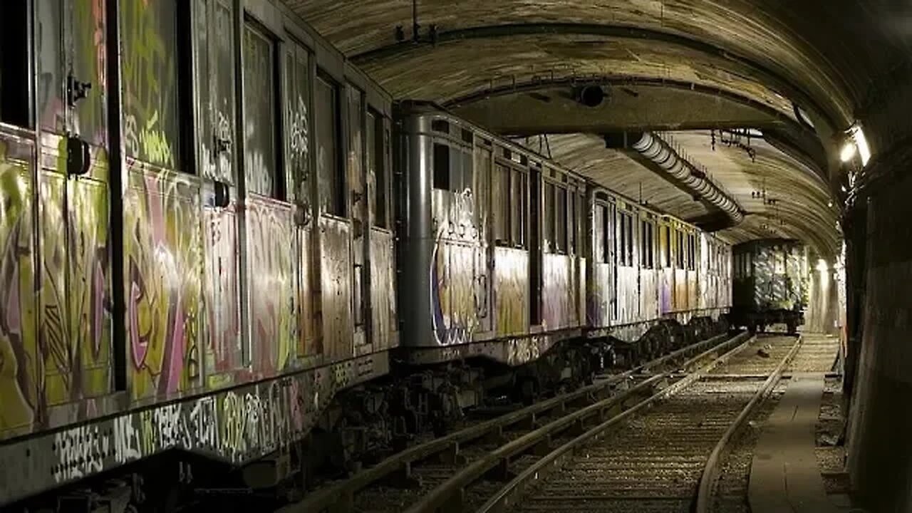 EXPLORING AN ABANDONED CITY SUBWAY ! - WALKED ACROSS THIRD RAIL LINES