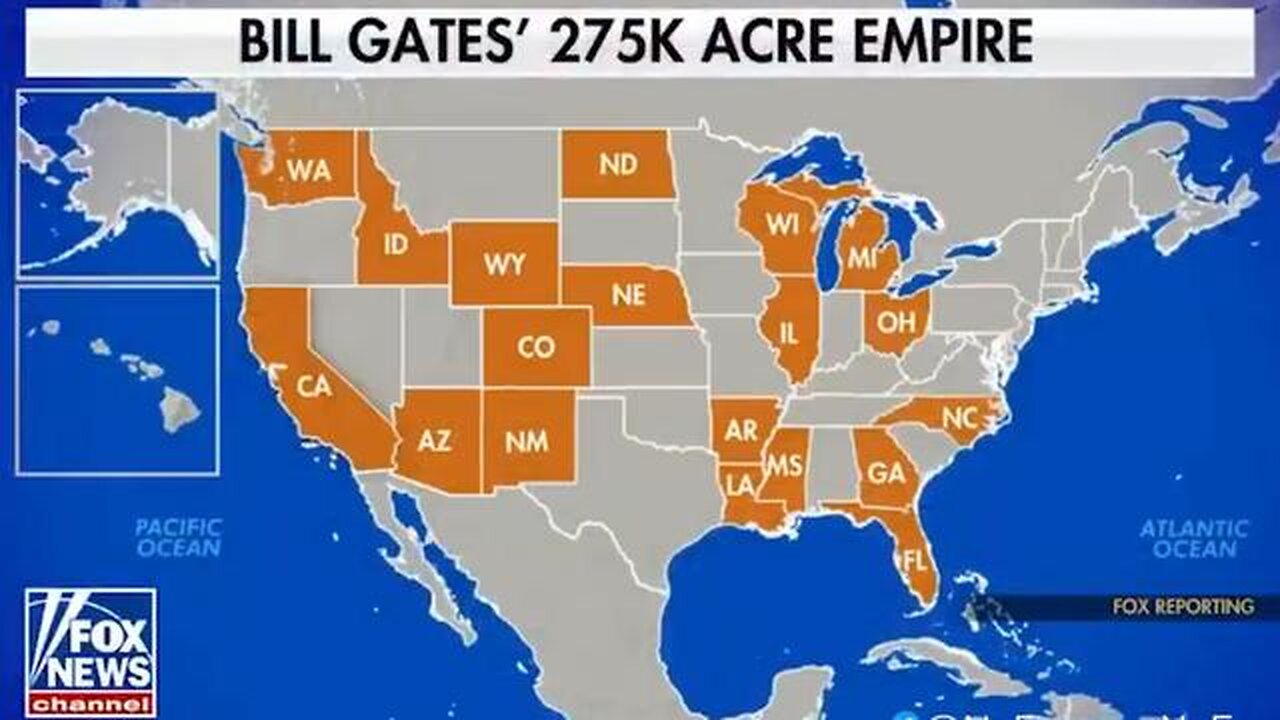 Bill Gates is the largest private owner of American farmland