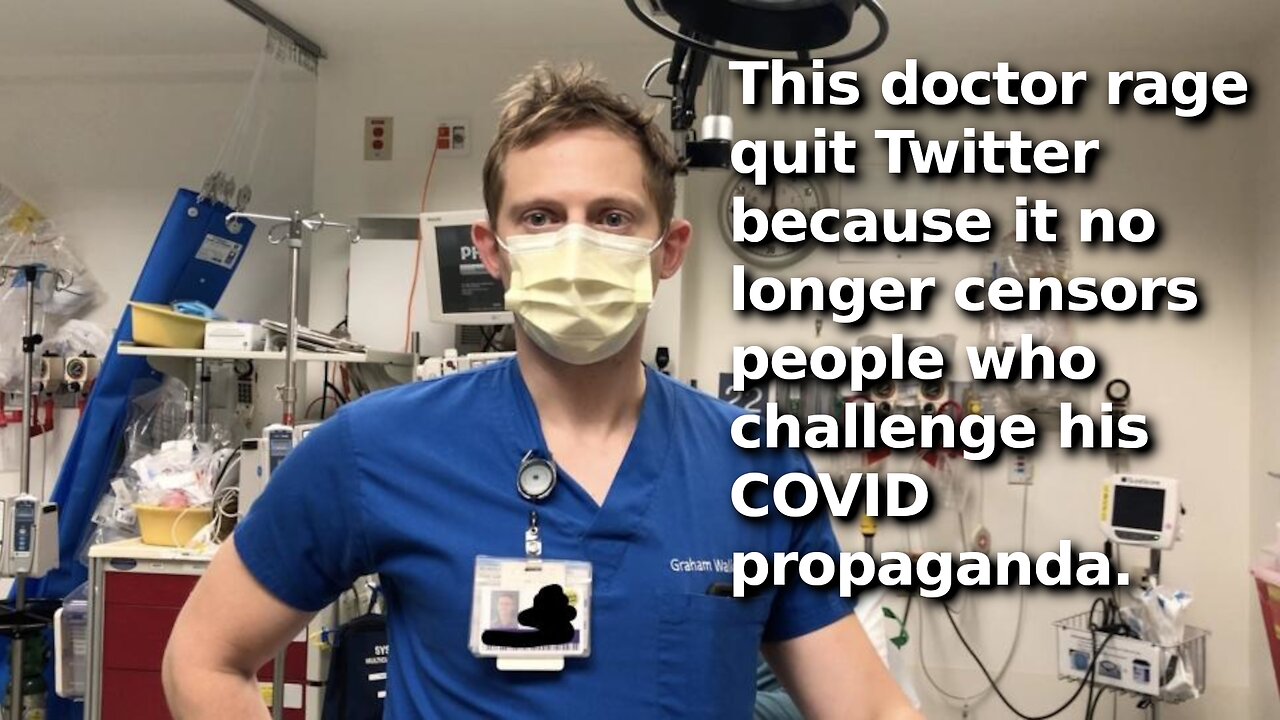 Doctors Rage Quitting Twitter Over COVID “Misinformation”. Yeah, Because Theirs is Being Challenged