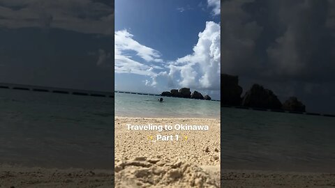 Okinawa Island Pt 1 | check out the recent✨🩷 #travelvlog #okinawa #shorts