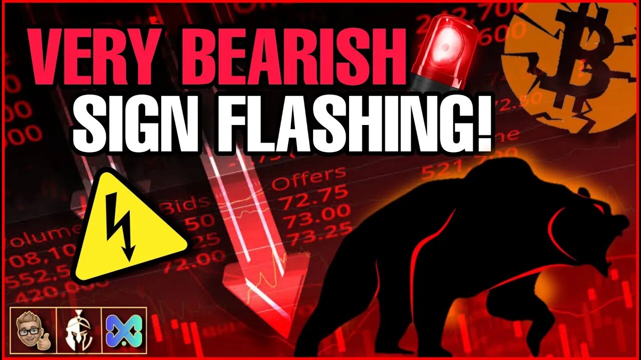 WARNING | Bitcoin DUMPING to 13k Soon? | Rare Signal Flashing