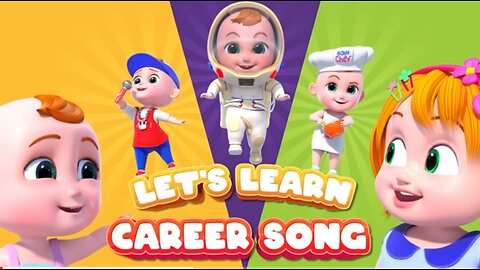 Let's Learn the Career Song with kids.- Family playtime Story