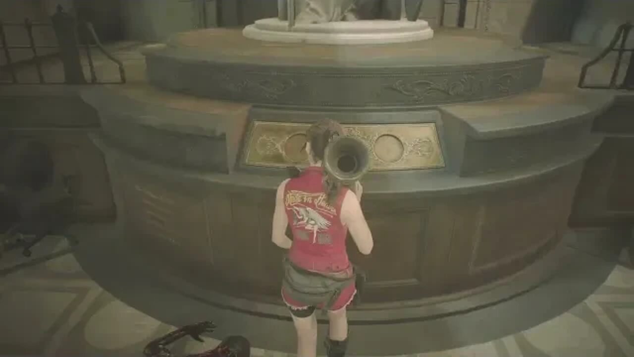 RESIDENT EVIL 2 main hall